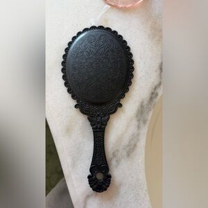 Elegant Black Hand Mirror